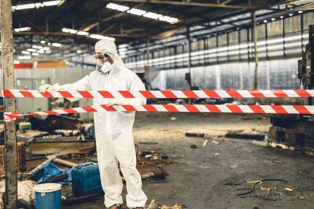 Professional Biohazard technician working in Mapleton, MN